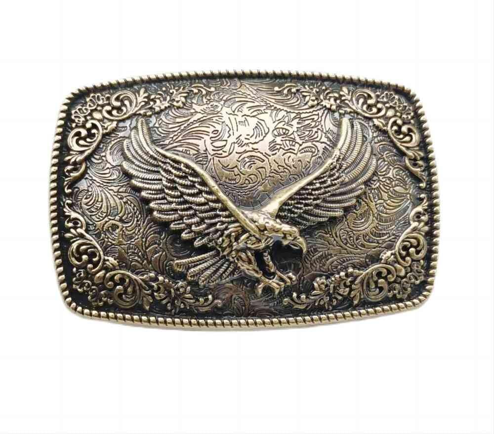 7772 Eagle Belt Buckle , Patriotic American Bald Eagle Belt Buckle, Retro